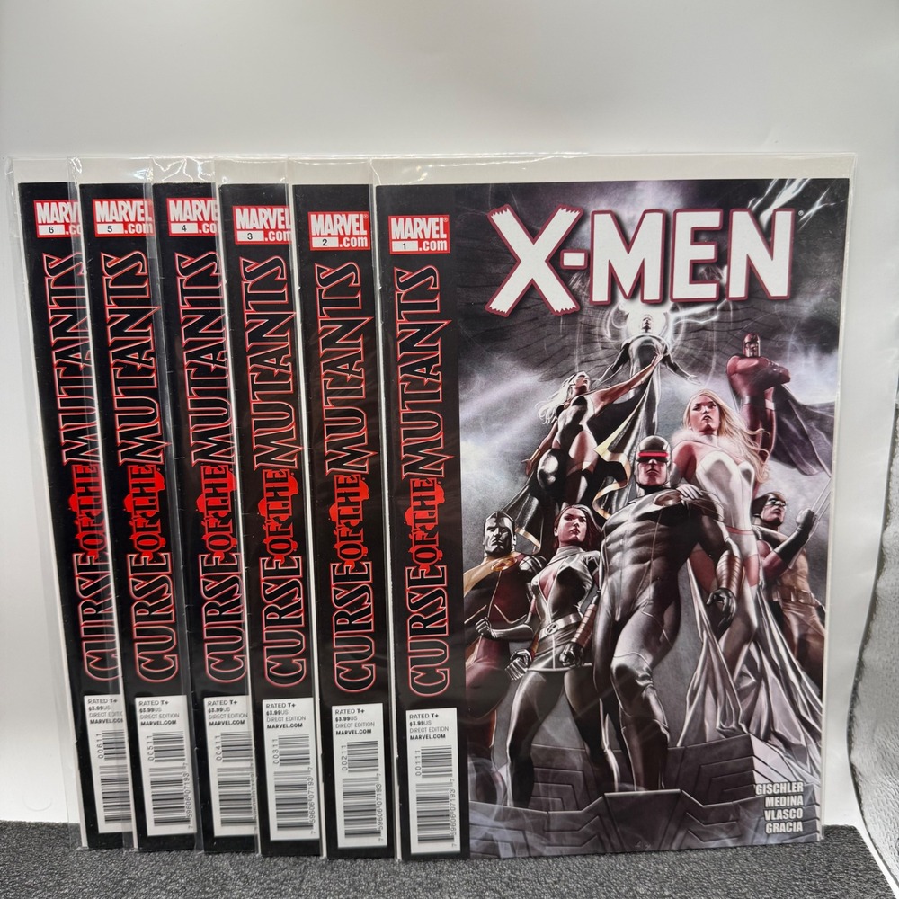 Marvel X-Men Curse of the Mutants 1-6 Complete Set Blade Jubilee 2010 Lot
